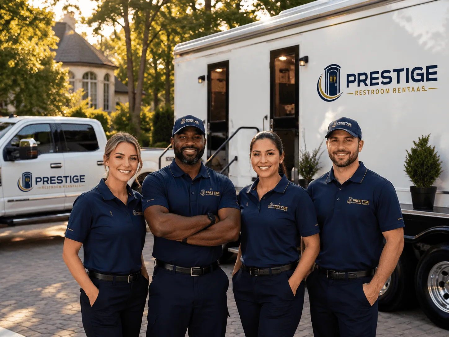 Trusted Luxury Portable Restrooms company in Middle Point, OH